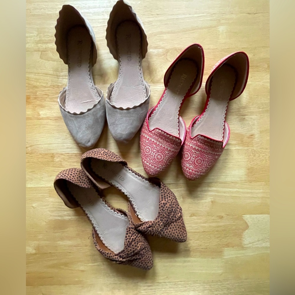 Lot of women’s ballet flats